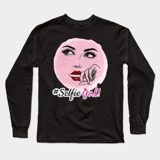 Selfie Girl Long Sleeve T-Shirt